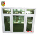 65 series thermal break insulation double swing opening aluminum window for sale